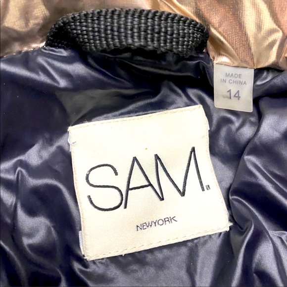 Girls size 14 SAM. jacket - Picture 3 of 4